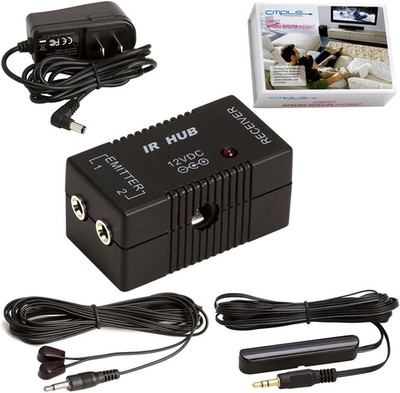 - Compact Premium Remote Control Repeater IR Infrared Repeater Kit System IR Emi