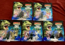 Trendmasters Godzilla vs Mecha-Godzilla, Ghidorah, Mecha Ghidorah, Rodan, Mothra