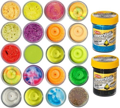 Berkley PowerBait  EU Natural Glitter 50g Trout Bait Forellenteig