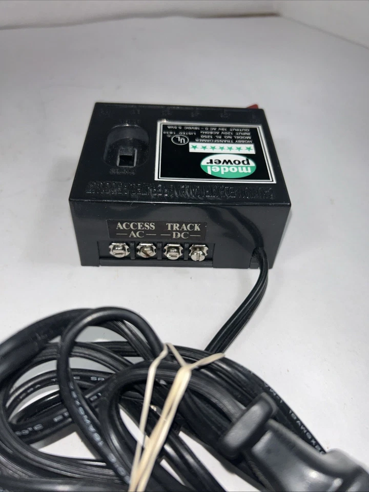 Model Power HO Scale Hobby Train Transformer RL-1250 Untested - Image 3 of 4