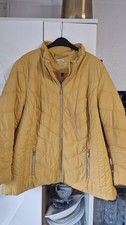 Ulla Popken Damen Steppjacke gelb Gr. 54/56 �...