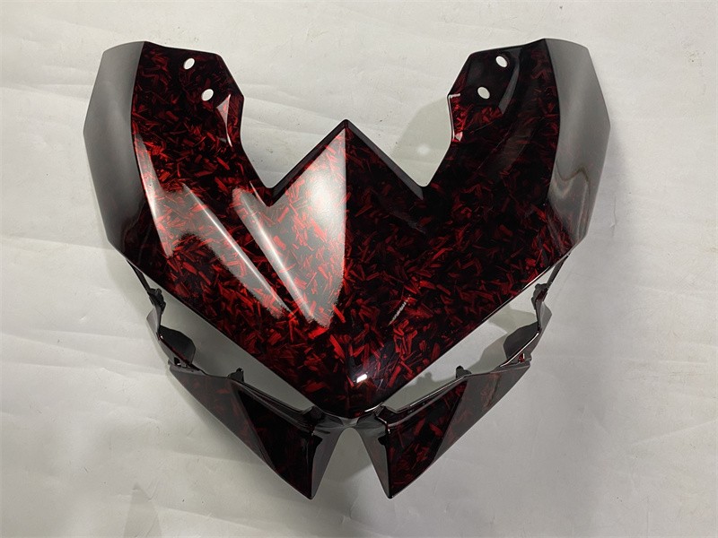 CV Full Fairing Red Forged Carbon for Kawasaki Ninja 500 2024-2025 z053