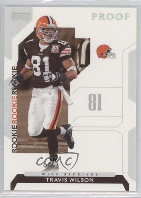 2006 Playoff NFL Playoffs Silver Proof 51/250 Travis Wilson #124 Rookie RC 0m0
