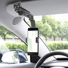 Sun Visor Car Phone Holder  1080  Multifunctional Sun Visor Universal 360 Rotatin
