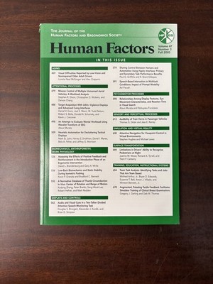 Human Factors V47 N3