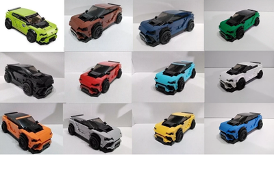 LEGO 76899 Speed Champions Lamborghini Urus ST + Custom Colors
