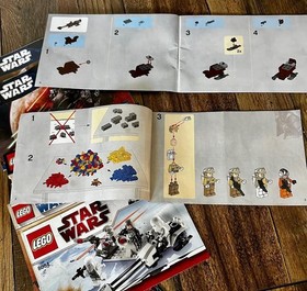 LEGO Star Wars Instruction Manuals Lot &ndash; Clone Wars &ndash; 7915 7959 8014 7913 + More