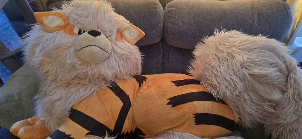 Nintendo Pokemon Arcanine Plush, 49 Inches- POKEMON CENTRE - Image 1 of 1