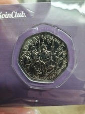 Royal Mint 2024 D-Day 80th Anniversary 50p Coin - BU Brilliant Uncirculated, Uk.