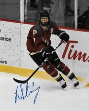 Signed Laura Stacey Montreal Victoire  PWHL Hockey 8x10 Photo #4 Original