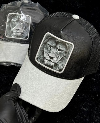 Black Angel Hats Courage  - Lion King  Velvet + Synthetic Leather