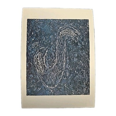 Bobbie Oliver WOLFF Gallery EXHIBITION Invite 1985 New York City Art Exhibit 