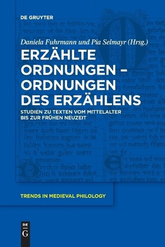 Erzählte Ordnungen - Ordnungen Des Erzählens (Paperback)