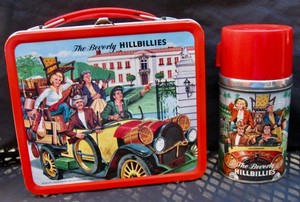 Vintage BEVERLY HILLBILLIES Lunchbox & Thermos - TV (1963) C-8.5+/9.0 Minty!