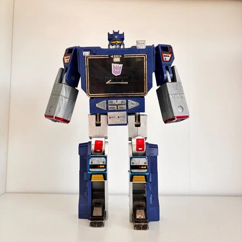 Vtg G1 Transformers Deception Soundwave Cassette Player 1980s *Read For Parts