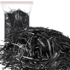 1 lb 1" Chopped Carbon Fiber Kit Black for Reinforcement and DIY Projects