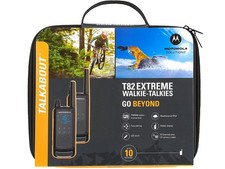 MOTOROLA TALKABOUT T82 EXTREME TWINPACK PMR446 SENZA LICENZA - NUOVO!!