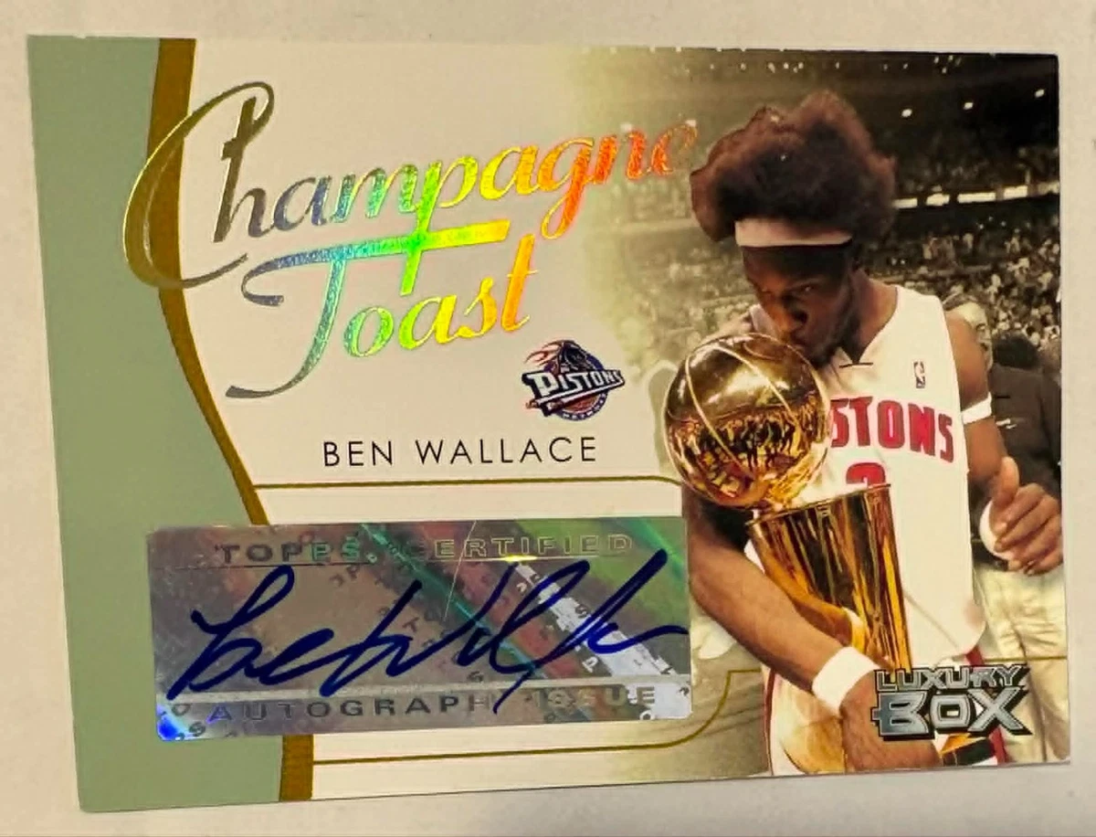 Ben Wallace Basketball Parallel/Variety Sports Trading Cards