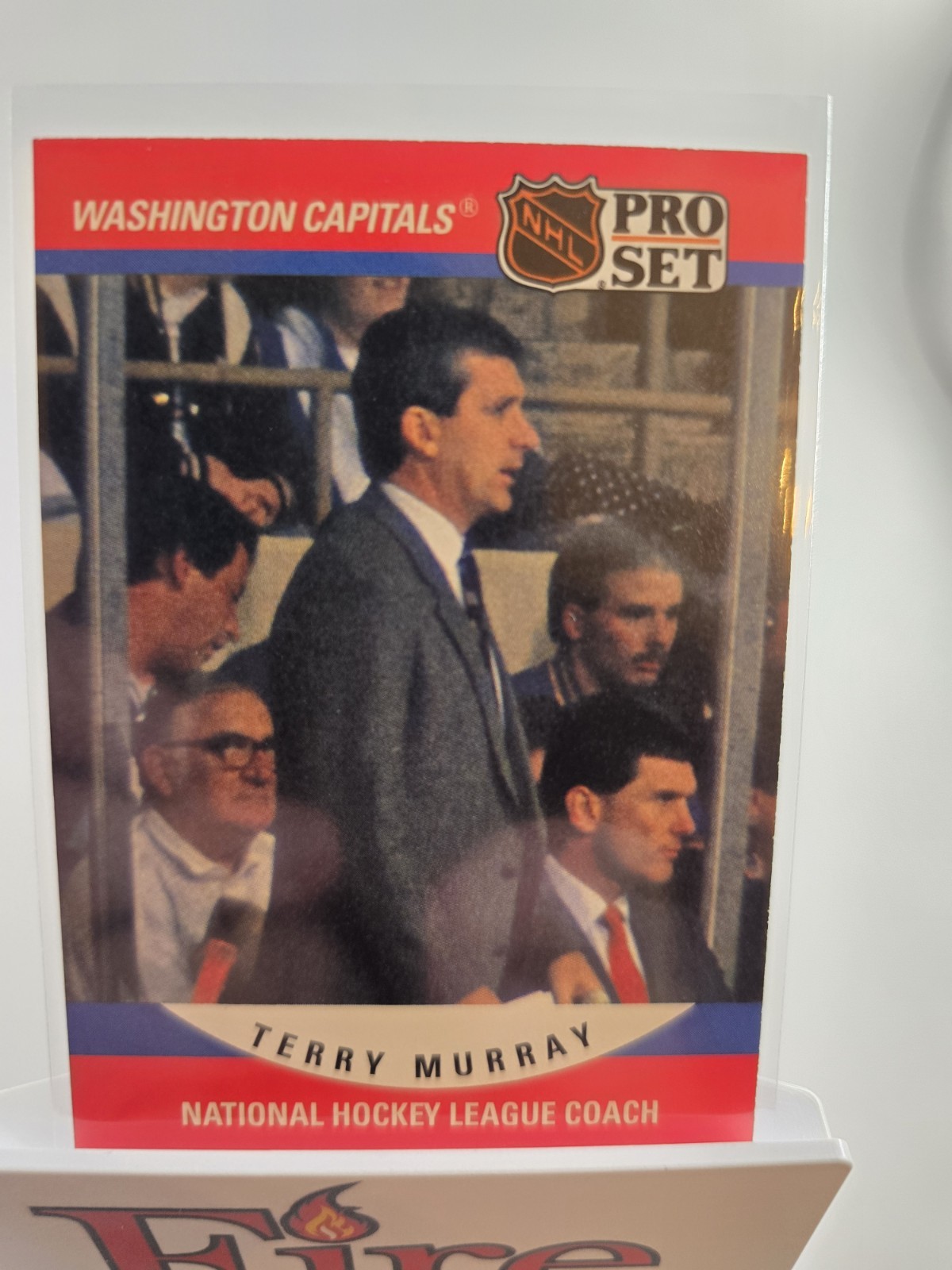 1990-91 Pro Set - Terry Murray #679 Washington Capitols 