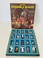 Vintage Grenadier AD&D 5001 Dungeon Explorers 20 Lead Figure Set w/Box 1980