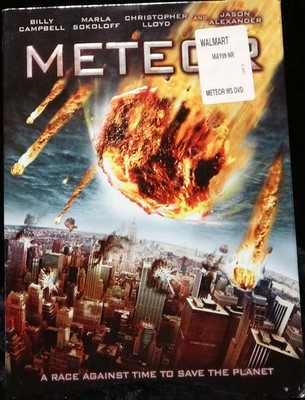    Meteor DVD Christopher Lloyd Jason Alexander Disaster Movie w/ Slipcover
