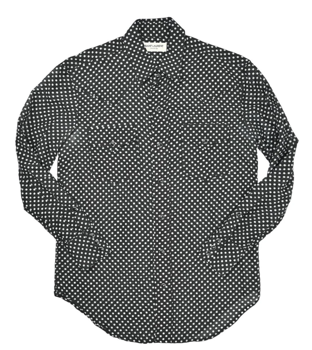 Saint Laurent Polka Dot Tops for Women for sale | eBay