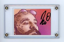 Teddy Swims Autographed Trading Card Sized Signed Cut ACOA