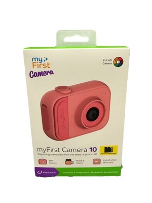 NEW myFirst Camera 10 Kids Digital Camera, 5MP 1080HD Video, Pink