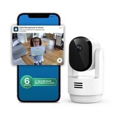 Arlo Essential Indoor Pan Tilt Security Camera 2K 1 - White, White