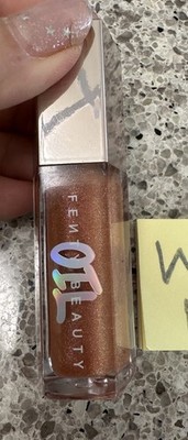 Fenty Gloss Bomb Oil Luminizing Lip Oil  N Gloss FROSTED BUNZ .3oz /9mL FULL SZ