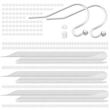500PCS Silver Earring Hooks Earring Findings for Jewelry Making, Hypoallergen...