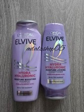 LOreal Paris Elvive Hydra Hyaluronic Shampoo250ml&Conditioner 200ml-New