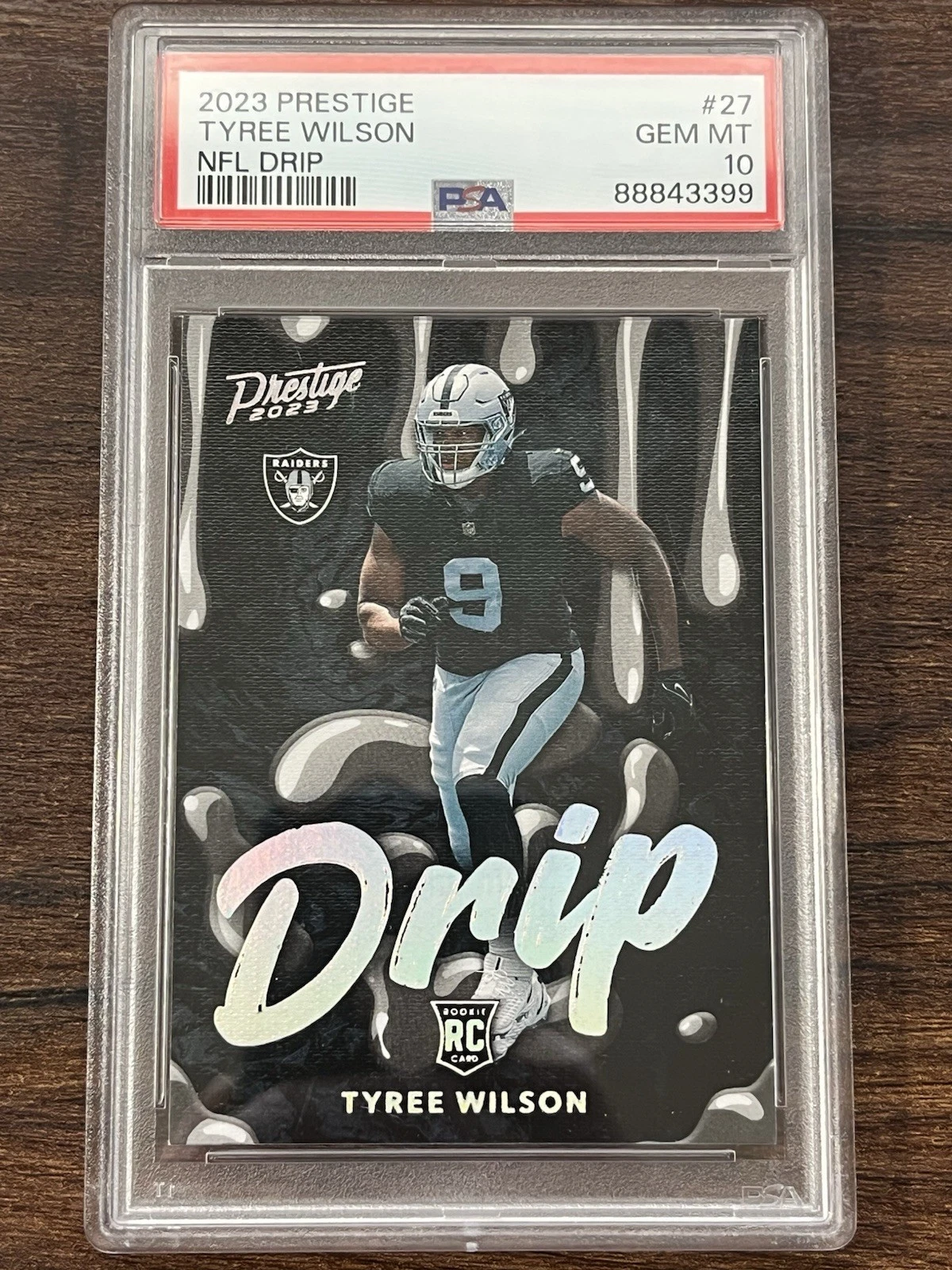 Tyree Wilson Panini Prestige NFL Drip #27 Base