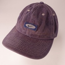 Nike Baseball Cap Oval Swoosh Logo Mens Adjus...