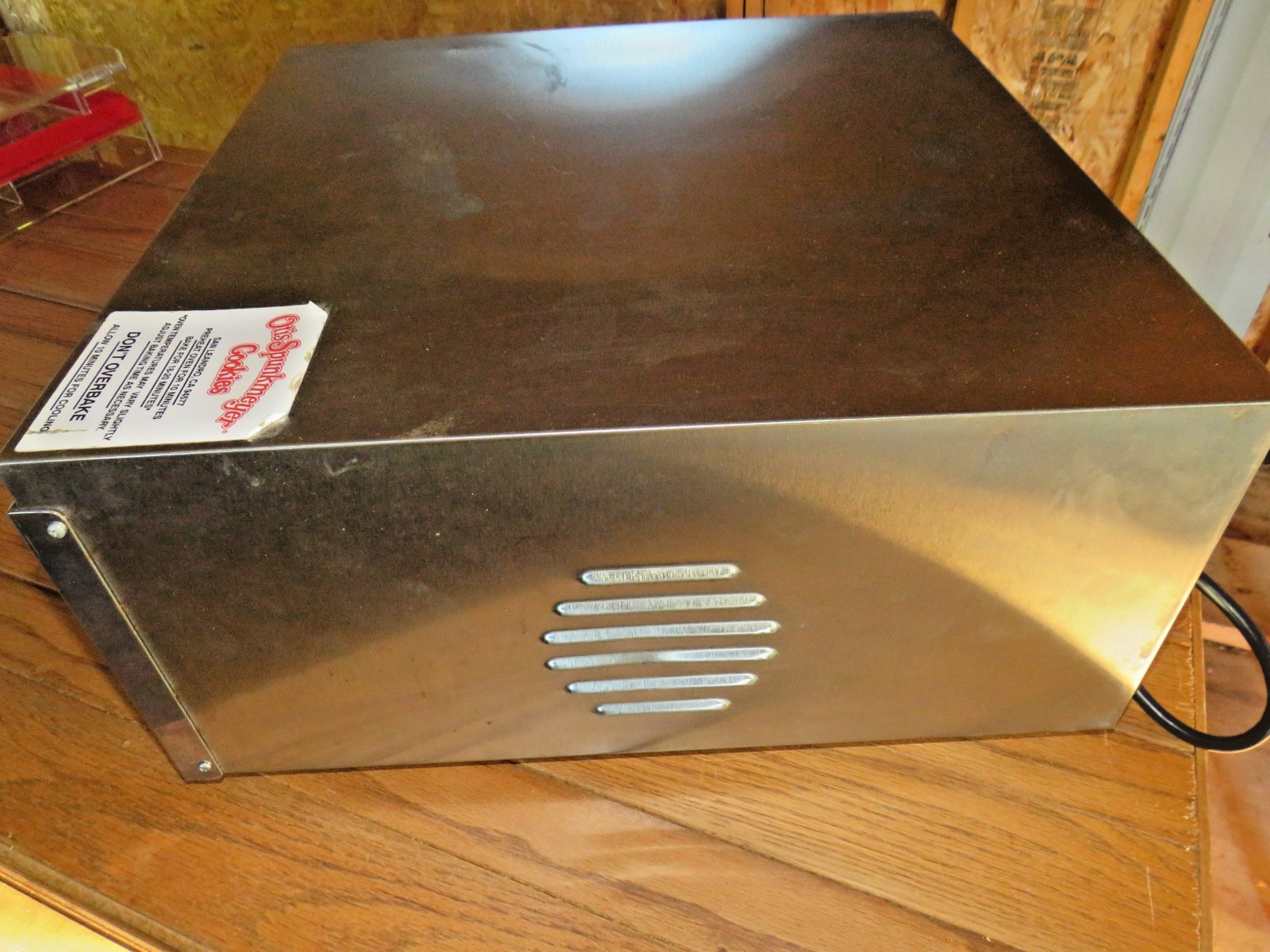 OTIS SPUNKMEYER  OS-1 COMMERCIAL COOKIE MUFFIN CONVECTION OVEN NO TRAYS - WORKS