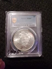 silver lot including a MS 64 CC - for Palace properties both CC's have toning