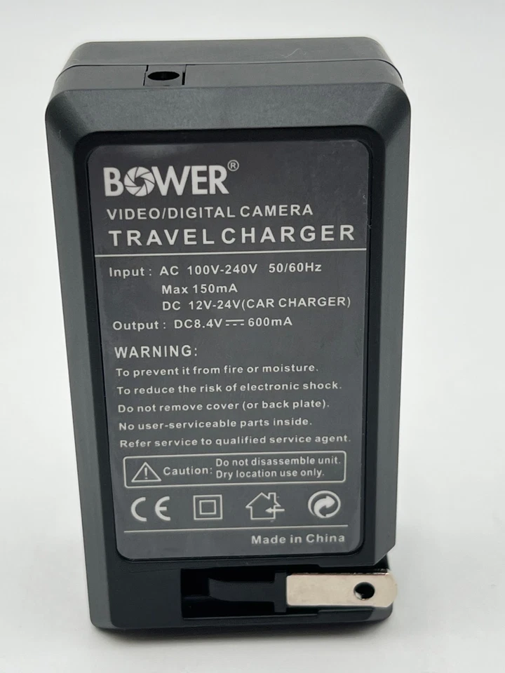 Cargador de batería Bower ultra rápido para Canon LP-E17 compacto de viaje - negro Foto 3 de 4