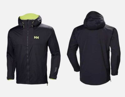 Helly Hansen Authentic VANIR LOGR JACKET Hood 62808-994 Graphite BLUE Men Size S