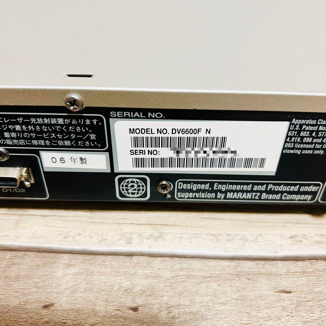 Marantz DV6600 Super Audio CD DVD Player Good | eBay