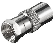 F-Stecker - KOAX Kupplung Buchse SAT TV Kabel...