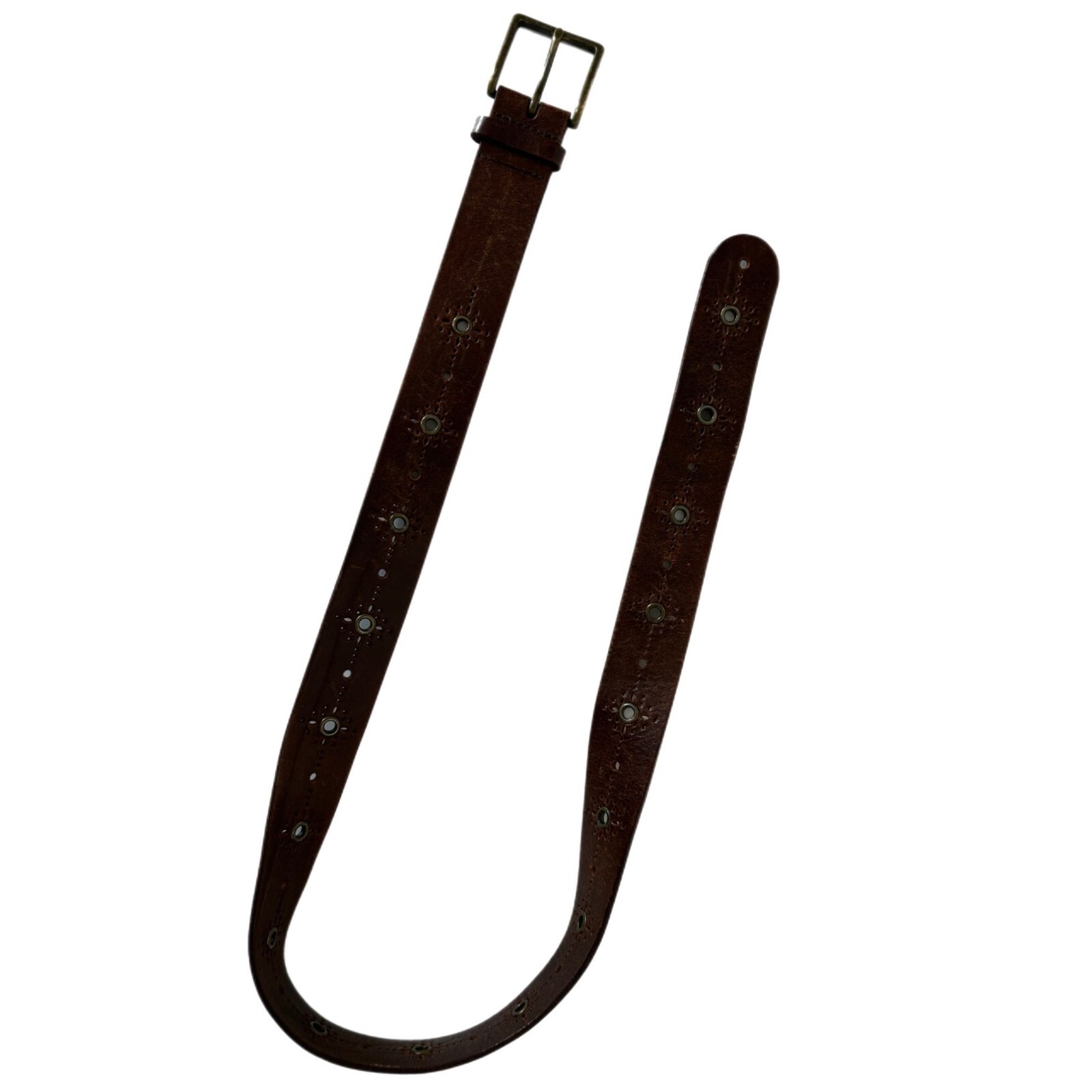 Unbranded Genuine Leather Belt 37.5 Inches x 1.5 Inches-image