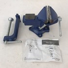 3" Jaws Portable Table Vise with 360° Swivel Base Heavy-Duty Clamp Woodworking