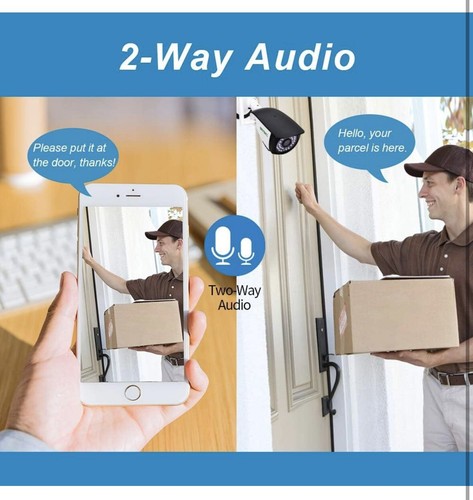 SB3C 5mp WiFi Camera Outdoor Dual Band 2.4 GHz Security B06W-5MP-HX 2 Way Audio - Picture 4 of 8