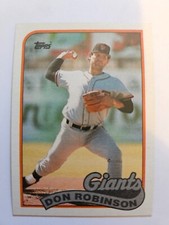 1989 TOPPS DON ROBINSON #473 NM