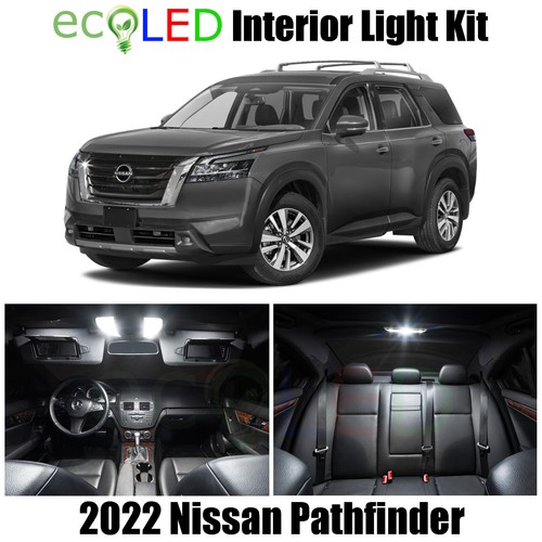 Full LED Interior Light Kit For 1998-2011 Ford Crown Victoria – Bright White, 9-Piece Set