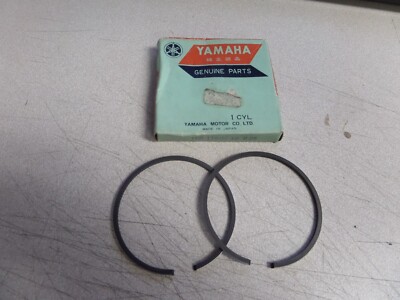 NOS Yamaha OEM Piston Rings .25 1 set 2 Rings 1967 YM2 159-11601