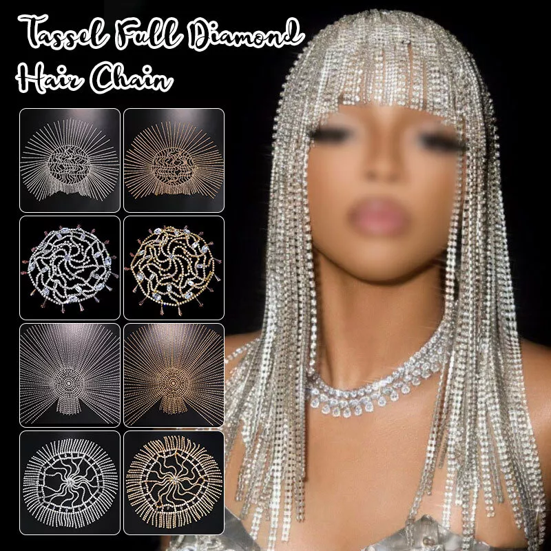 Hair necklace deals chain