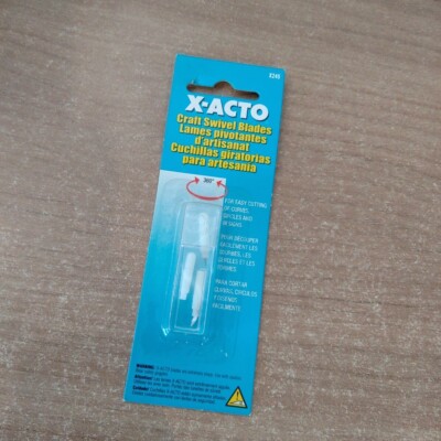 X-acto Klingen (3 Stück) Drehbarer Cutter/Skalpelle Kreative Handarbeit X245