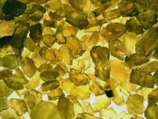 Dravite yellow Tourmaline crystal mixed grade Nigeria 100 carat lots