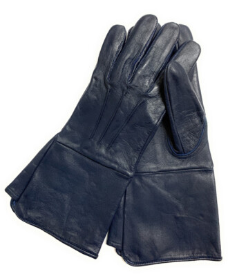 Men's Genuine Leather Medieval Renaissance Gauntlet Cosplay Gloves long arm cuff